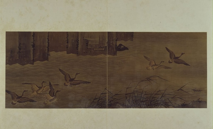 古琴曲《秋鸿》图谱册 宾秋图