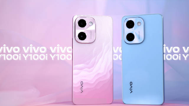 这次的vivoy100i祥云粉和晴空蓝