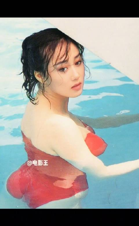 利智相比于电影利智当年的硬照倒是有不少出圈的毕竟角色没得选但硬照