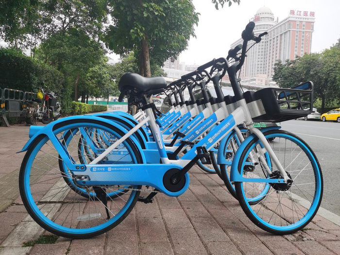 体验升级,广州共享单车为车锁"减负"|广州市_新浪新闻
