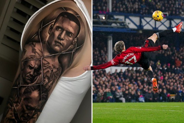 加纳乔晒《越狱》纹身,"林肯"本人公开"邀请"球员加盟利物浦|越狱