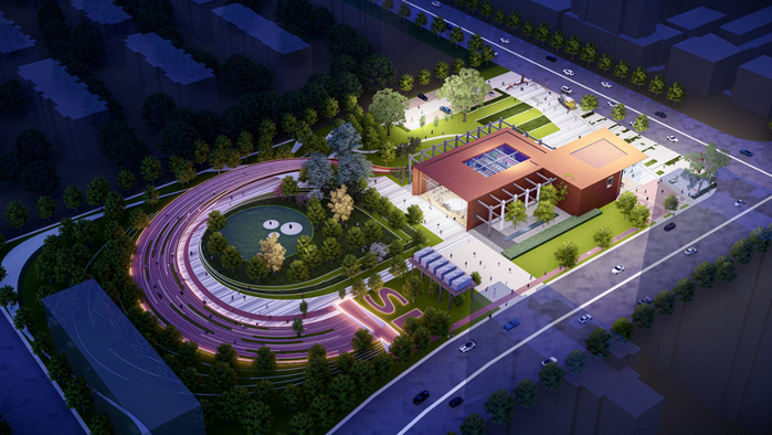 二冷公园效果图