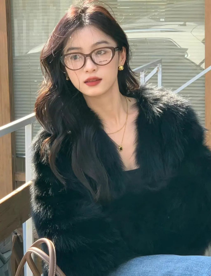 戴眼镜发型.|发型|眼镜_新浪新闻