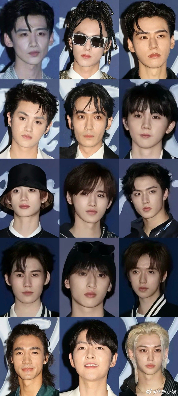 严浩翔/贺峻霖/此沙/宋仲基/李龙馥马嘉祺/丁程鑫/宋亚轩/刘耀文