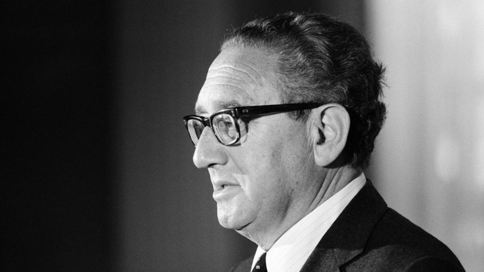 当地时间1982年4月27日，英国伦敦，美国前国务卿亨利·基辛格。