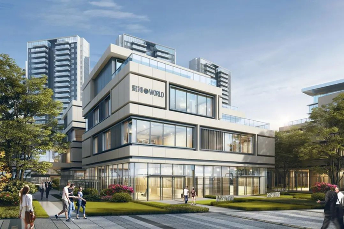 成都星河WORLD产业效果图