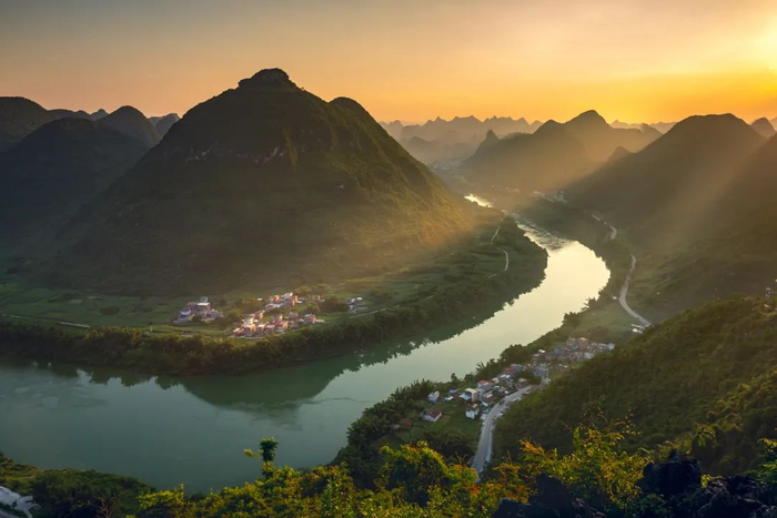 忻城县风光。图源忻城县文化广电和旅游局