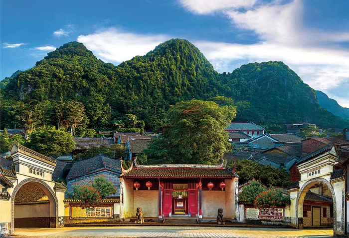 莫土司衙署。图源忻城县文化广电和旅游局