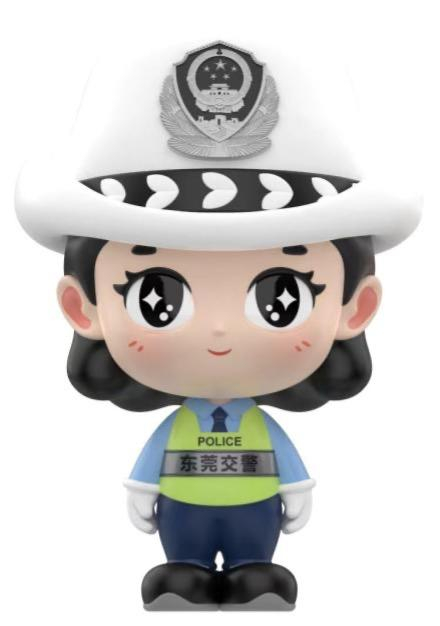 有奖征名!"东莞交警ip形象潮玩"惊喜空降,邀你取名