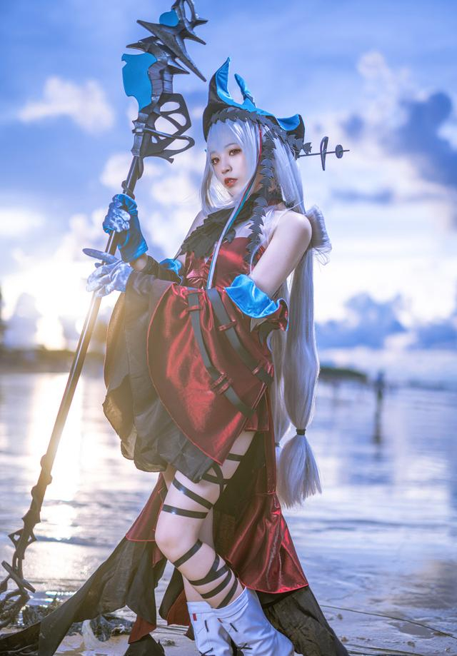 《明日方舟》浊心斯卡蒂cosplay|斯卡蒂|明日方舟_新浪新闻