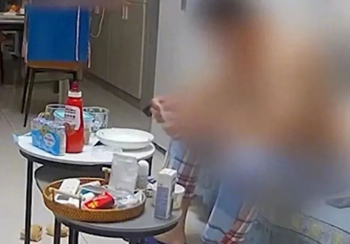 ▲监控视频截图