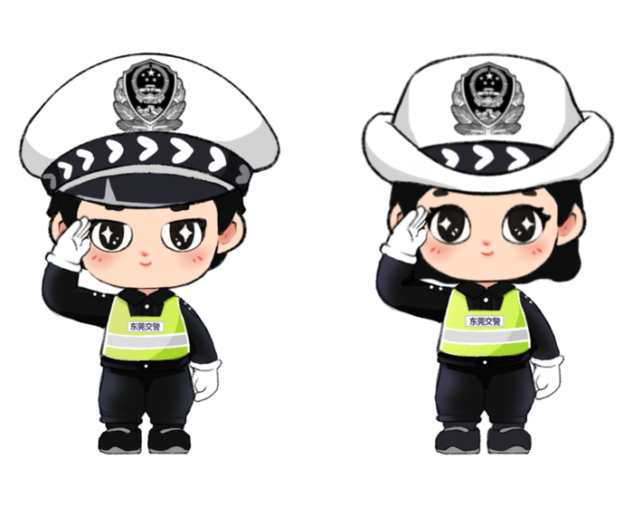 "东莞交警ip形象潮玩"惊喜空降,邀您来取名!|交警|东莞市_新浪新闻