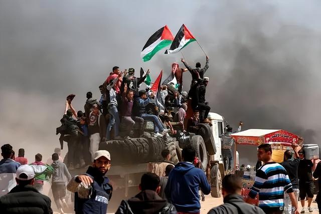 科威特驱逐巴勒斯坦人图片