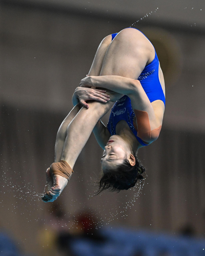 跳水——游泳世锦赛选拔赛:女子3米板赛况|跳水|游泳世锦赛|湖北_新浪