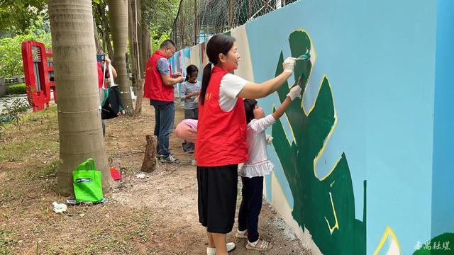 一牆一文化,一河一風光,番禺又有一牆繪出圈|牆繪|市橋|綠水_新浪新聞