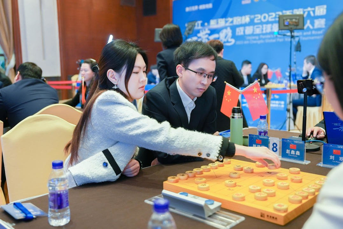 谢靖唐丹组合夺冠第六届一带一路成都全球象棋双人赛落幕