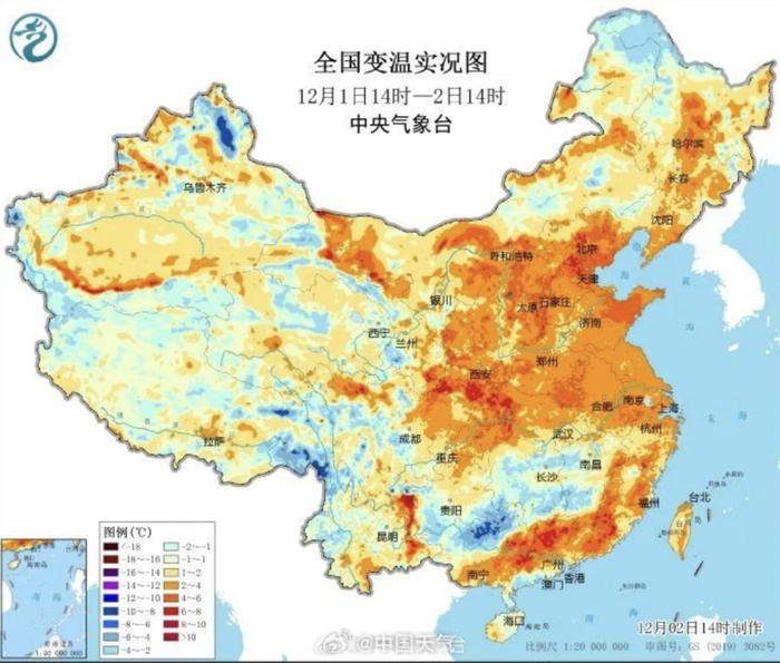 1961年以來最暖蚌埠氣溫反轉最高19