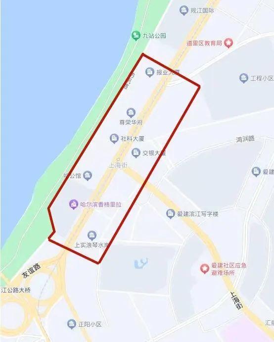 因哈爾濱地鐵3號線二期上海街地鐵站建設,需對哈市道里區友誼路直徑