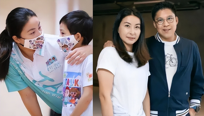 霍家大合影,郭晶晶10岁儿子抢眼!