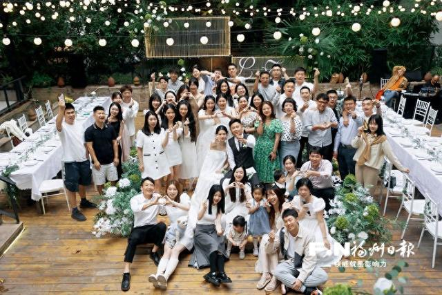 小众婚礼成为不少年轻人新选择。（受访者供图）