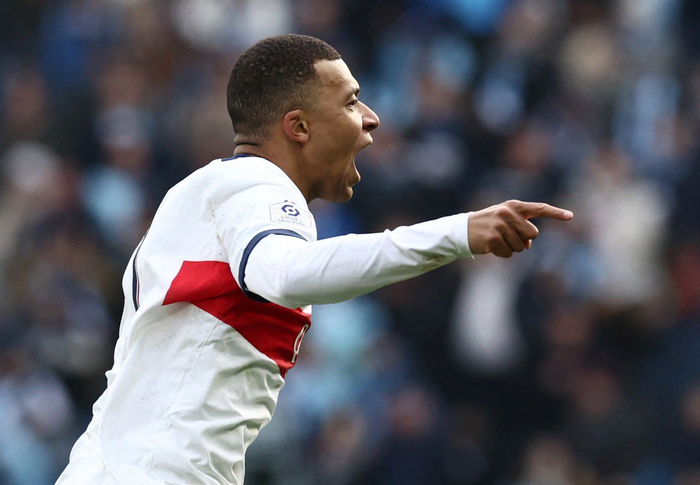 姆巴佩打入关键进球。