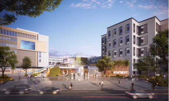 ▲南中轴国际文化科技园效果图