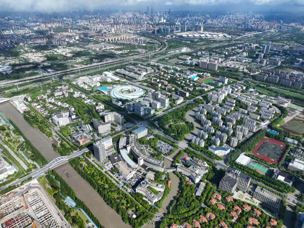张江科学城航拍图。图片来源：上海科创办