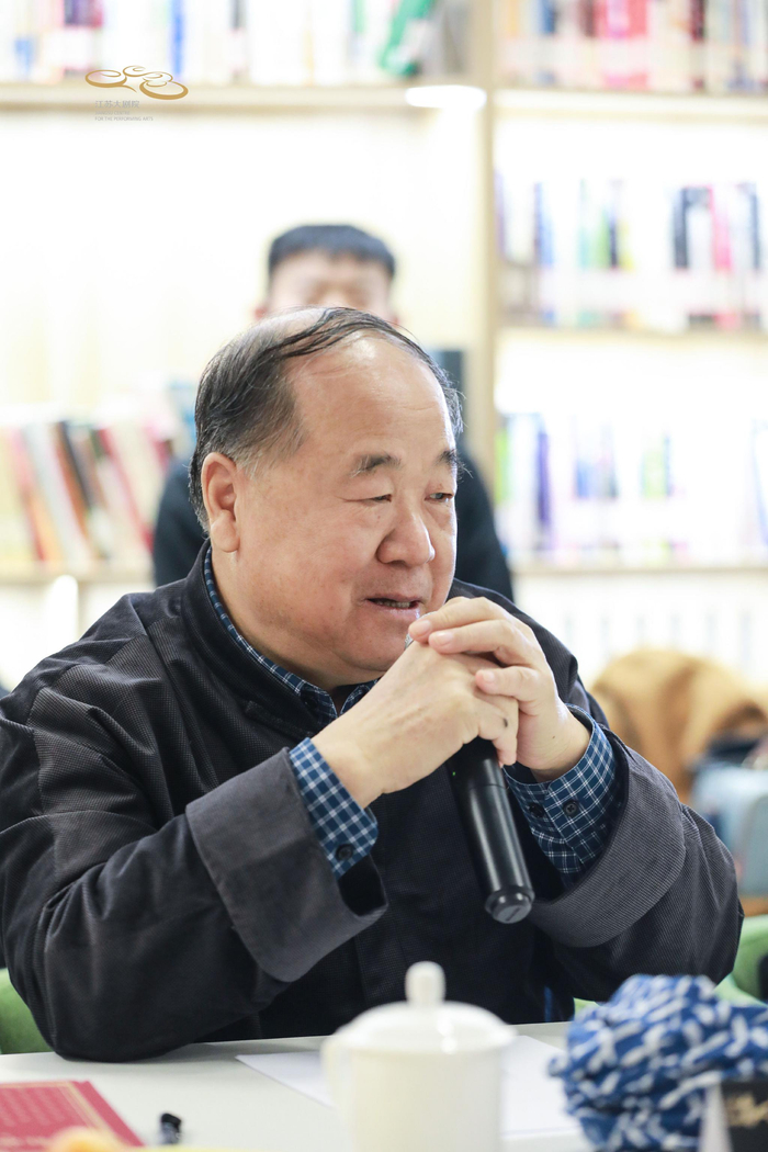 中国作协副主席、作家莫言