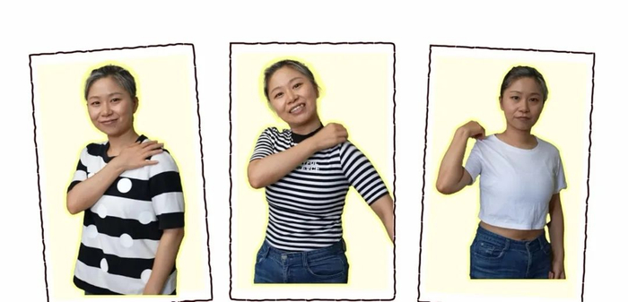 ▲夏夏在拼多多上买的衣服