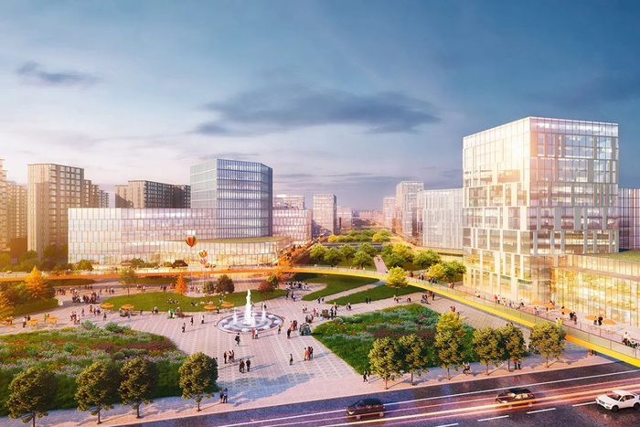 新国展三期设计效果图。