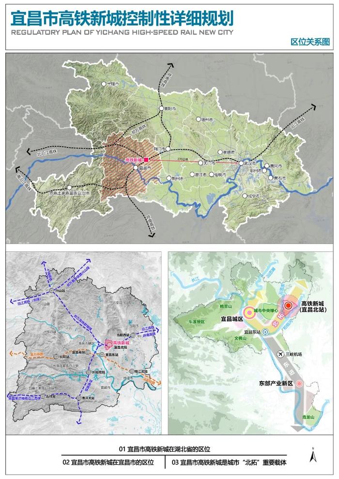 重磅!宜昌市高鐵新城控制性詳細規劃發佈__財經頭條