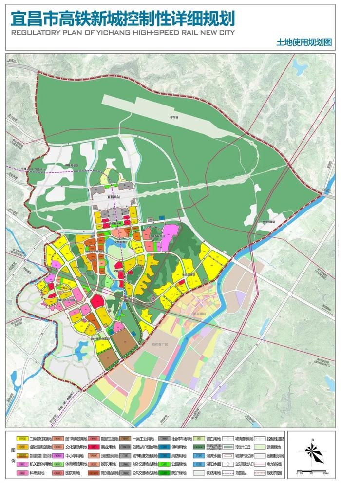 重磅!宜昌市高鐵新城控制性詳細規劃發佈__財經頭條