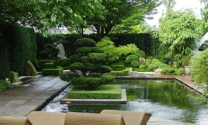 中式庭院闲庭信步间尽显国人院落情怀茶酒花香安宁清幽中式美学无人