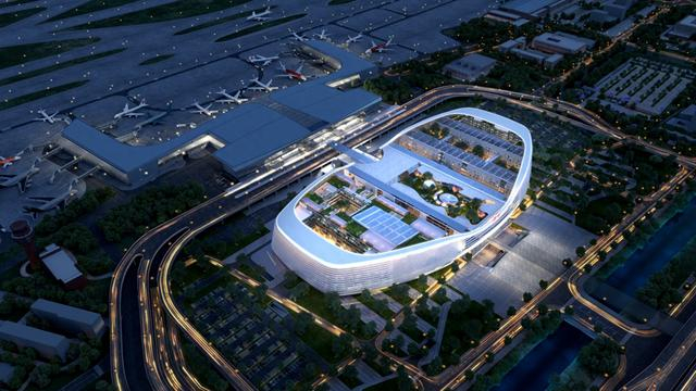 温州机场三期扩建项目效果图。浙江省机场集团 供图