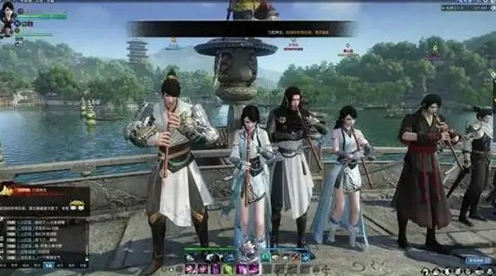 图：《逆水寒》游戏