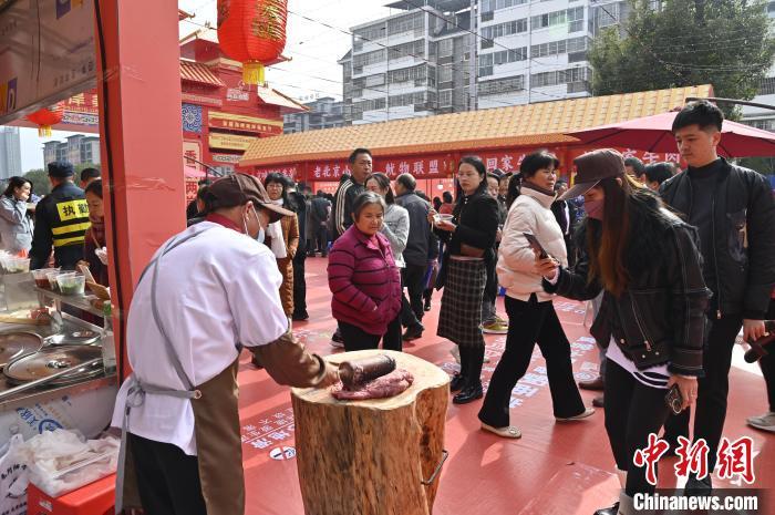 福建沙縣海峽兩岸美食節開幕共享舌尖盛宴