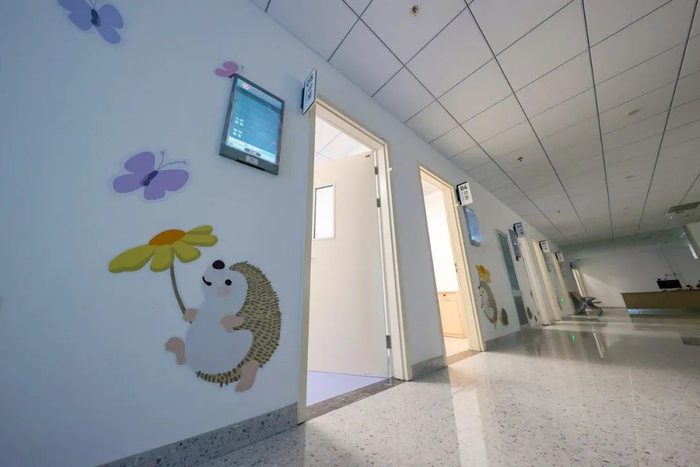 △充满童趣的就诊环境