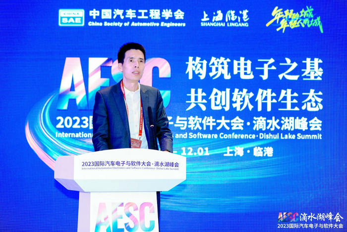 宁德时代智能首席技术官蔡建永。