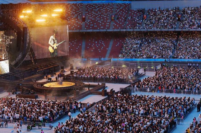 五月天演唱会现场（图片来源：视觉中国）