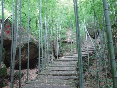 底蕴悠长的黄山古磴道
