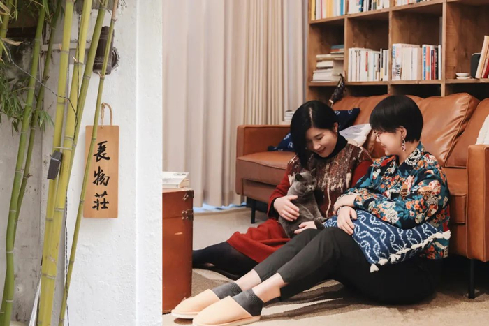 ● 长物庄两位主理人，品一供图