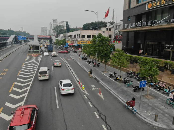 你发现了吗?广州解放北路,中山大道有了新变化!