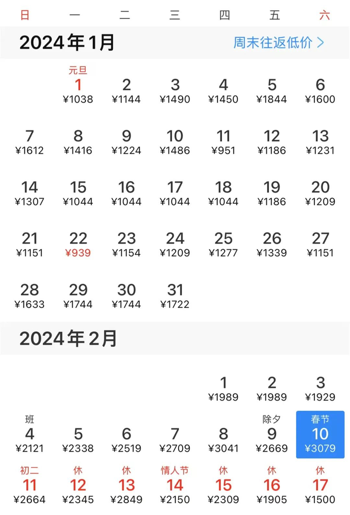 12月11日查询的价格情况