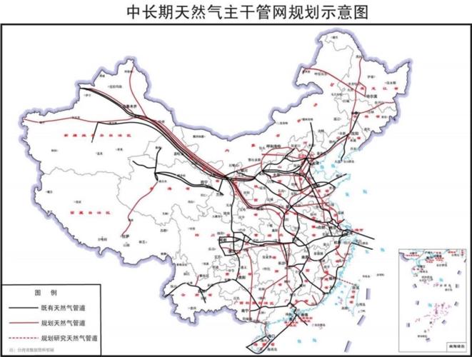 中國天然氣分佈不均,如何將其運輸到各個省份,是個大工程.