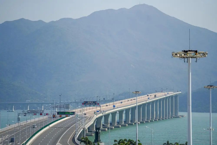 蓝海豚人工岛。羊城派资料图