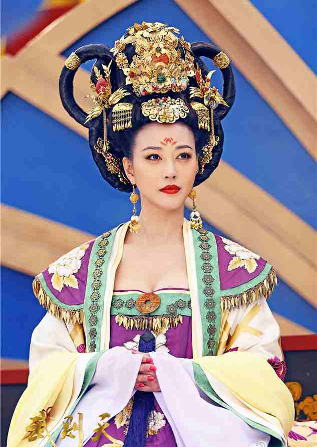 周海媚在剧集《武媚娘传奇》中饰演杨妃.