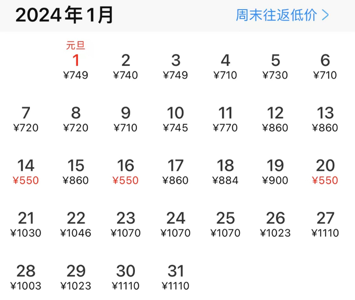 12月11日查询的价格情况