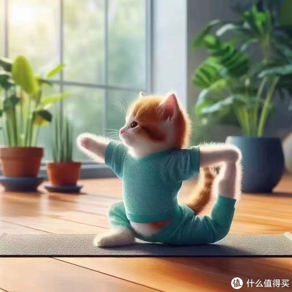 猫咪都在瑜伽了,你还不动起来吗?