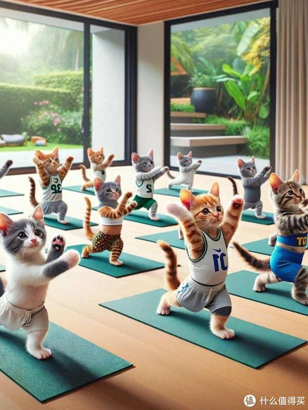 猫咪都在瑜伽了,你还不动起来吗?