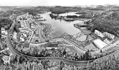 苍溪县永宁镇平兰村推进和美乡村建设。